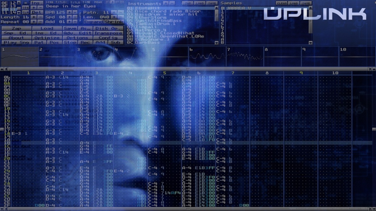 Uplink: Hacker Elite OST (Tracker View)