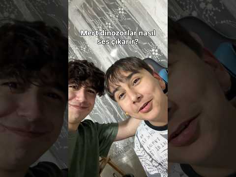 Dinozorlar böyle ses çıkarıyormuş.. 🦖 #mizah #keşfet #troll