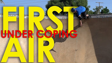 Road to Backside Air: Episode #6 - First Air Under Coping!