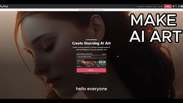 AI ART Tutorial for Absolute Beginners in 5 minutes using Night Cafe