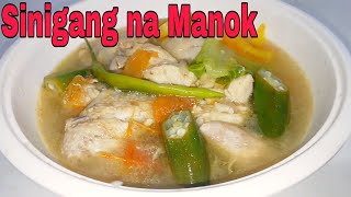 How to cook sinigang na manok