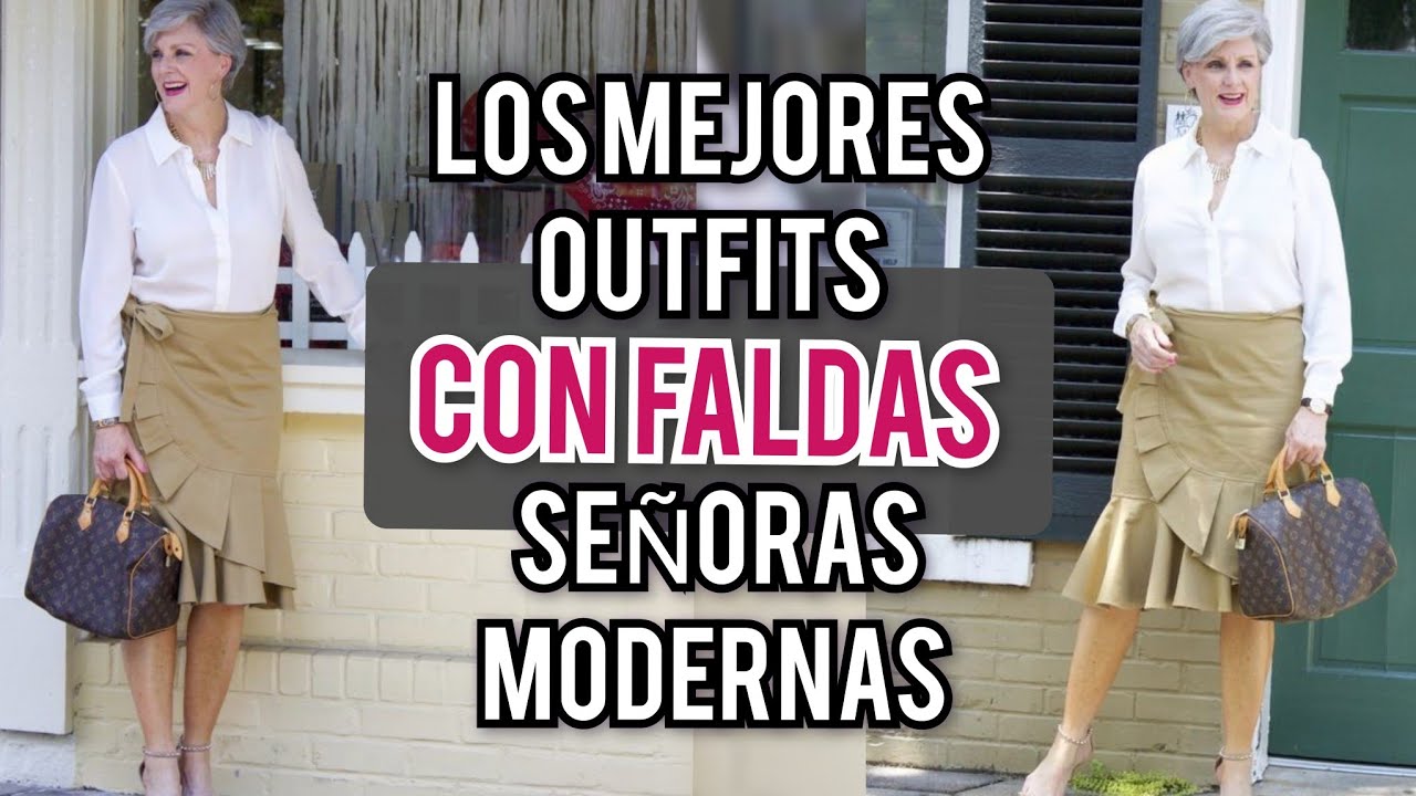 Cómo vestir con falda larga en Primavera/Verano a los 50: 10 looks cómodos  que no marcan