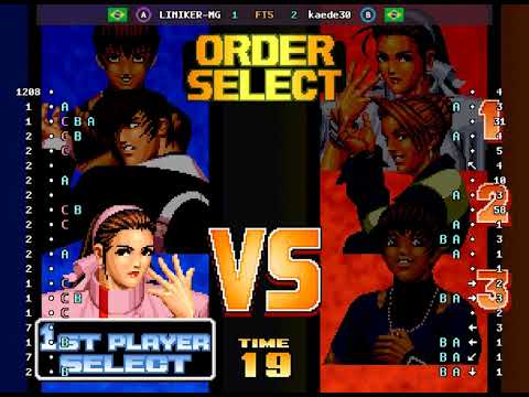 The King of Fighters '98 - 🇧🇷 LINIKER-MG(A) vs 🇧🇷 kaede30(B) | Fightcade (2026-02-24 20:18 UTC)