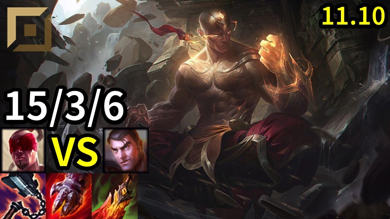 Lee Sin Top vs Jayce - KR Master | Patch 11.10