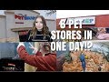Going to SIX Pet Stores in ONE Day! | Pet Store Vlog W/ Taylor Nicole Dean + Emilee Rose