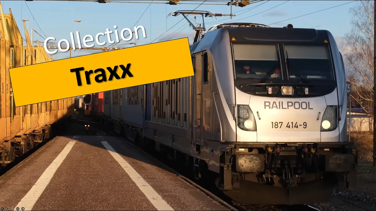 Trains of Sweden - Bombardier Traxx compilation [MARCH 2026] - YouTube