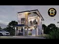 2 storey 3 bedroom house design