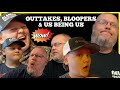 OUTTAKES, BLOOPERS, &amp; Us Being Us | Humor, Laughter, &amp; Shenanigans