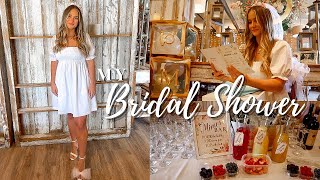 MY BRIDAL SHOWER VLOG IN NEW JERSEY!!! Wedding Series || BRIDE TO BE :)