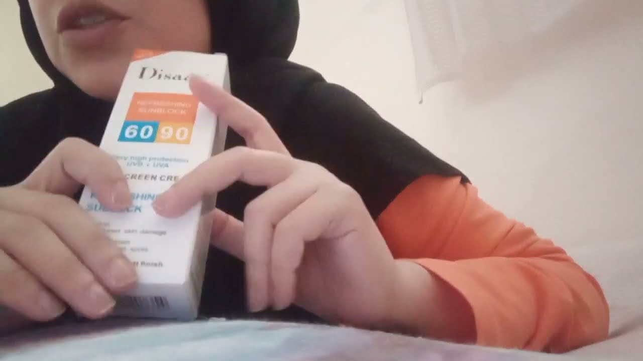 واقي شمسي غيييير ب 30 درهم😱😱😱( Disaar) elhart_vlog#