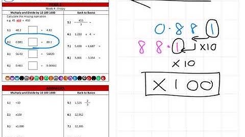 YEAR 6 Mini-maths Video Tutorial - Week 4 - Friday