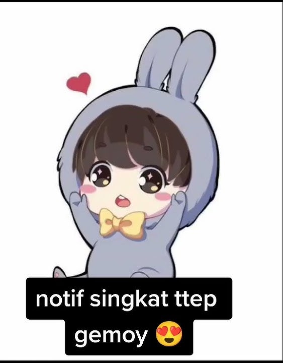 Notifikasi singkat gemoy @CowokCidro