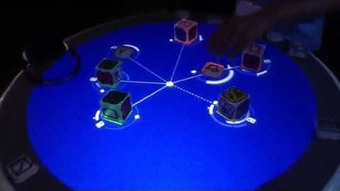 InfoComm 2013: reactable VJ table on projectiondesign booth