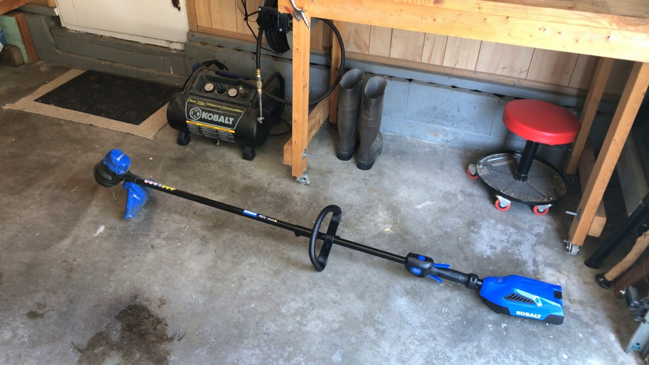 kobalt 40 volt weed eater