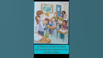 Describing a picture : 07 | (Classroom )