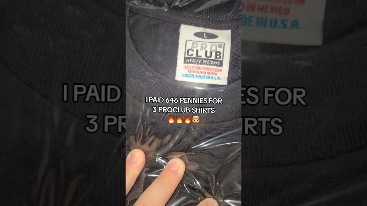 Affordable pro club t-shirts down to the cents! 