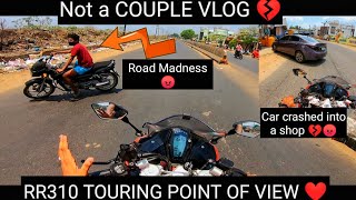 Can You Tour on RR310  ❤️|| Touring review ? || close call ?