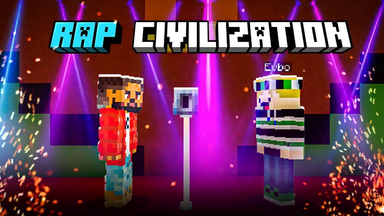 Minecraft But I Survived in Rap Civilisation 🎤🔥 (Episode 1)