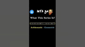 What This series is ? Watch video #maths