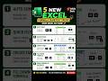🎯 Top 5 Excel Productivity Tricks 2026 #shorts #viral #trending #youtube #explore