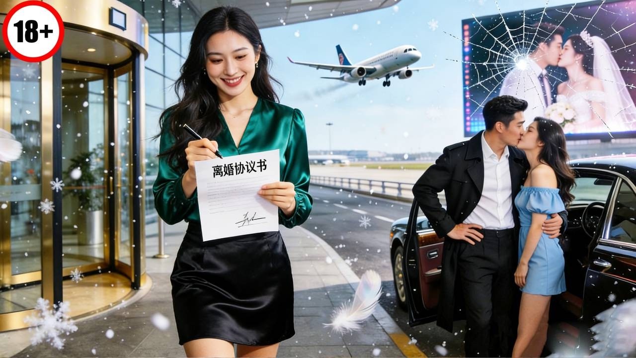 At the airport, I saw my husband kissing his sister. I smiled let make him lose everything