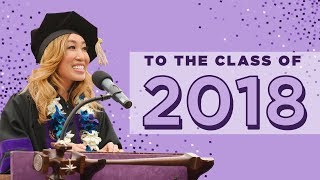 5 things I wish I could tell my 22-year old self | Commencement Speech to the Class of 2018