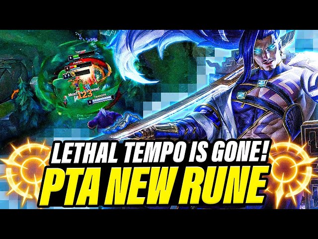 Lethal Tempo is GONE! PTA is the NEW BEST Rune on Yasuo! class=