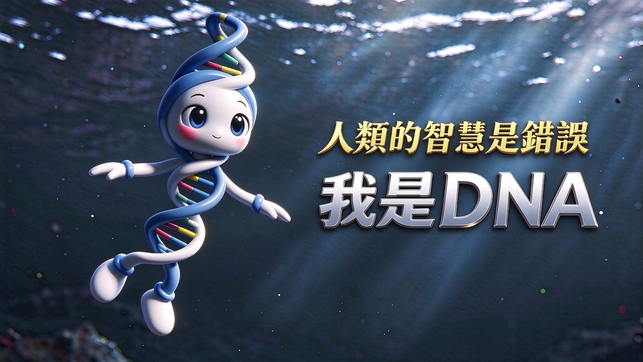 我是 DNA,人類的智慧是我犯下的最大錯誤!I am DNA. Human wisdom is my gravest blunder!