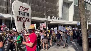 St. Clair Avenue, No Kings Rally and March, Cleveland Ohio – Oct. 18, 2025