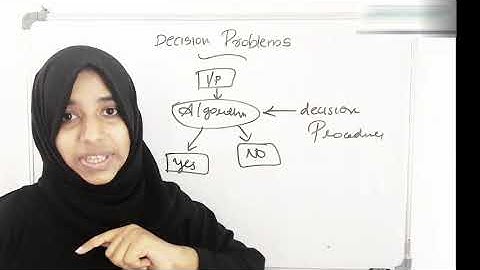 CS469 COMPUTATIONAL COMPLEXITY  MODULE 1 DECISION PROBLEMS