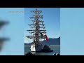 Mexican Navy tall ship returns to Seward after 12 years