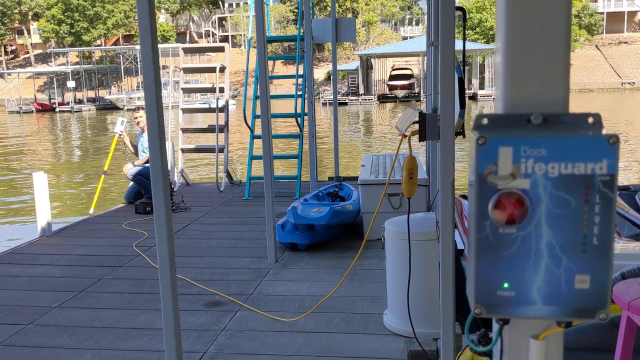 Dock Lifeguard Installation Test 20054412 YouTube