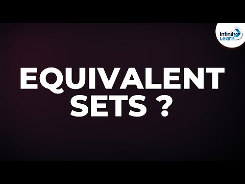 What are Equivalent Sets? | Don&rsquo;t Memorise