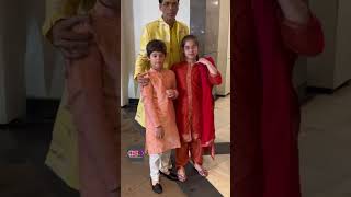 Karan Johar Spotted With His Beautiful Kids.