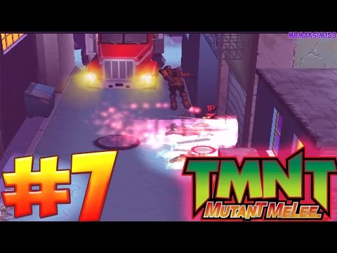 Видео: "TMNT 3: Mutant Melee" - Прохождение #7 (СИЛЬНАЯ КОМАНДА) - ЗА РАФАЭЛЯ №1