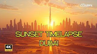 Experience the STUNNING 2024 Dubai Sunset Like Never Before!