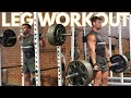 LEG WORKOUT TO BUILD POWER, STRENGTH & SIZE