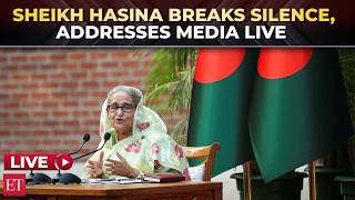 Download lagu Sheikh Hasina LIVE: Ex-Bangladesh PM’s first Media Address after 2 years