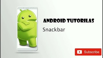 Snackbar in Android Studio|Snackbar в Android Studio|Android Studio-da snackbar