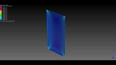 Finite Element Analysis (FEA) of Perforated Metal Sheet using Strand7