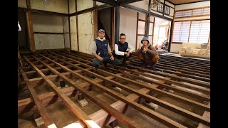 Renovation work old Japanese house in Takitakan