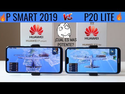 Huawei P smart 2019 vs Huawei  P20 LITE | Prueba de Rendimiento & Potencia 🔥