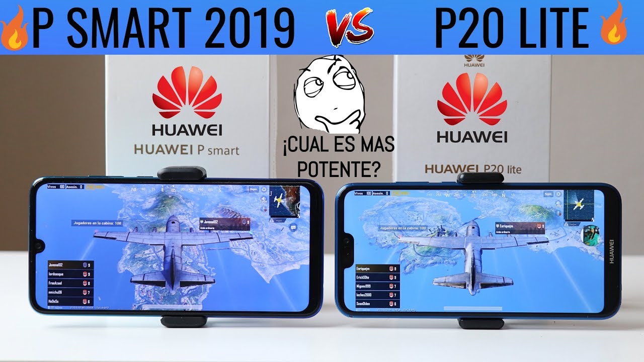 huawei p smart 2019 vs p20 lite avis