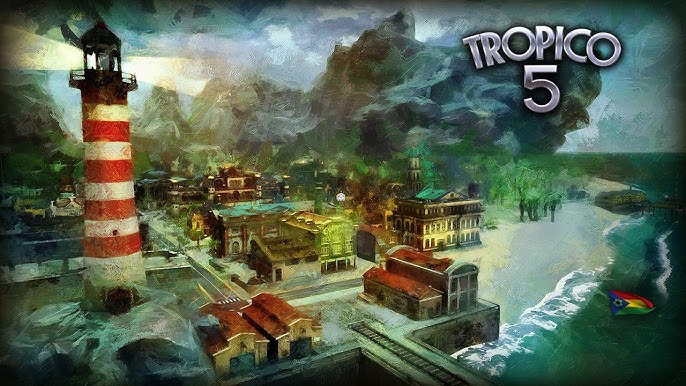 Tropico 5 - Sandbox Tiny Island, Hard - Part 1 The Fires of Passion
