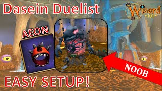 Wizard101 - Aeon Ring Farming Guide! (Dasein Duelist)
