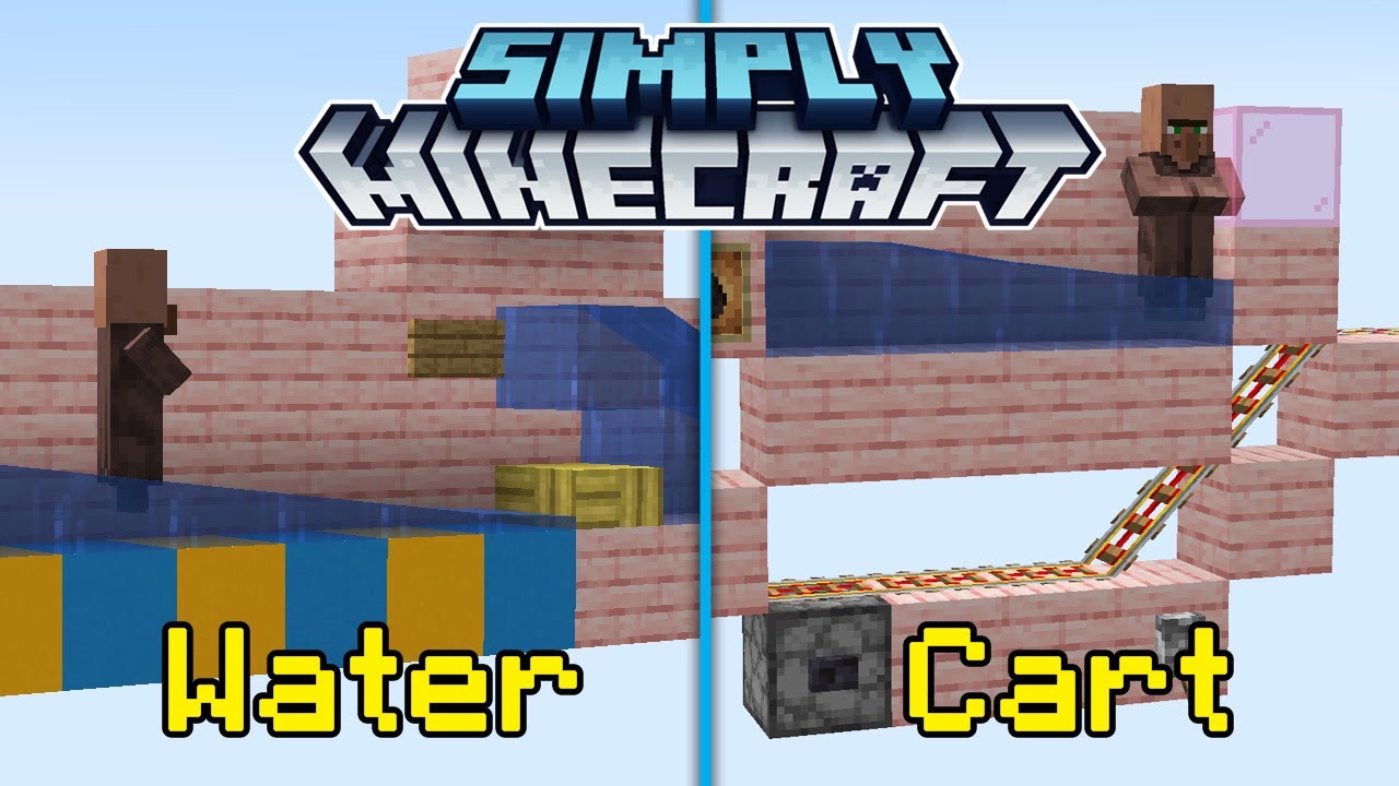 How To Move Villagers (and Other Mobs) Tutorial | Simply Minecraft (Java Edition 1.19/1.20)