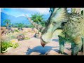 Styracosaurus Exhibit - Ceratopsid Canyon | Prehistoric Kingdom Park Build (Alpha)