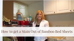 How to get a Stain Out of Bamboo Bed Sheets, by BedVoyage