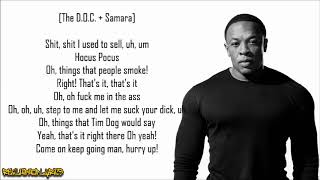 Dr. Dre - The $20 Sack Pyramid ft. Snoop Dogg, Big Tittie Nickie & The D.O.C. (Lyrics)