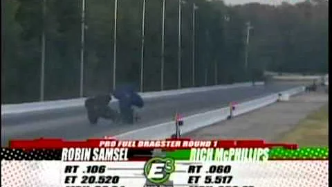 Rich McPhillips Robin Samsel Rnd 1 Pro Fuel Dragst...